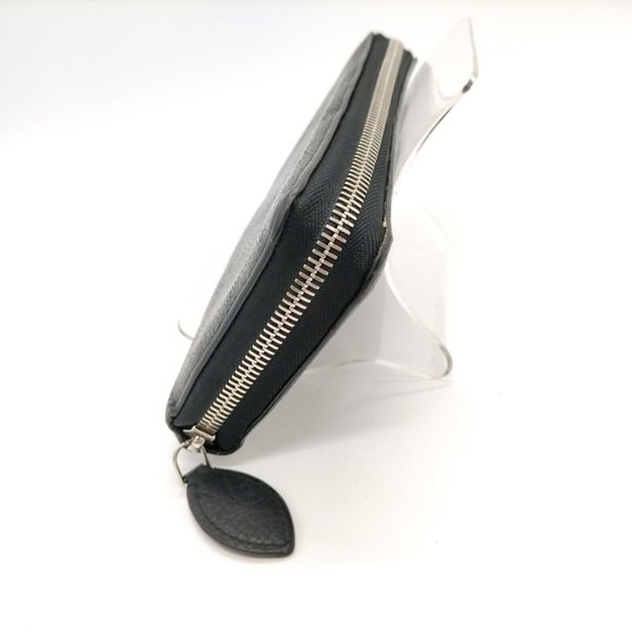 Louis Vuitton LV Zippy Wallet Zippy Wallet M61867 Black Mahina - Picture 3 of 9